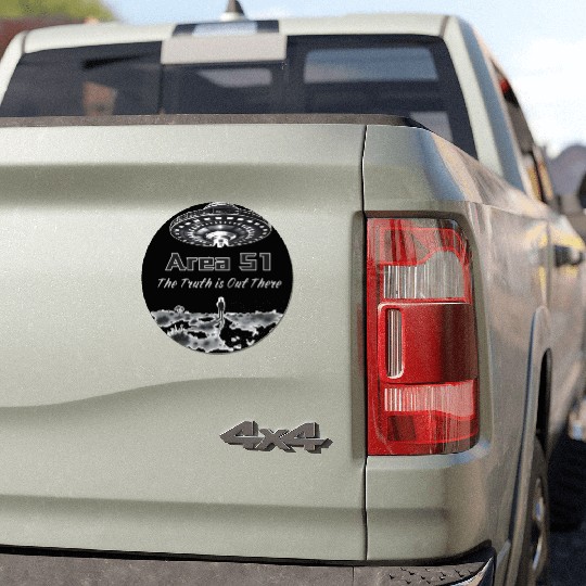 The Truth is Out There: Area 51 - Alien Invasion Car Magnets