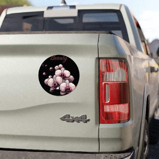 Orchid Elegance: A Symbol of Timeless Beauty Car Magnets