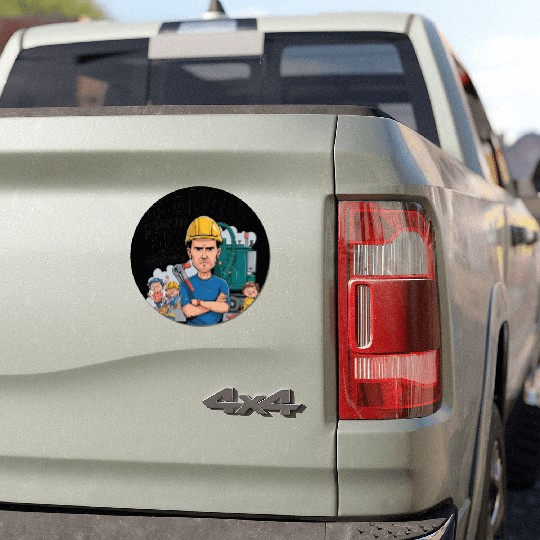 I'm a DAD It's My job to fix Everything Funny dad Car Magnets