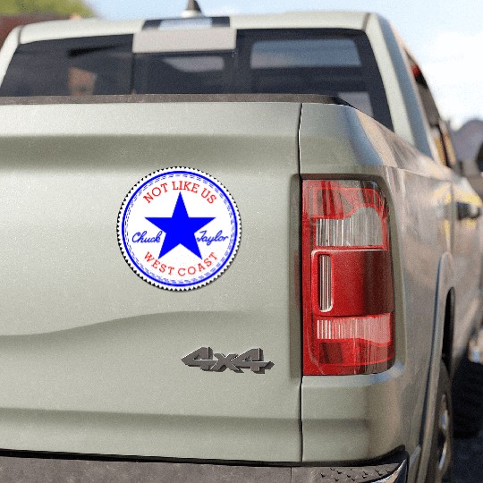 Not Like Us (Original) Car Magnets