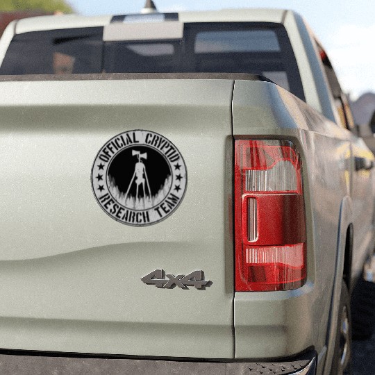 Cryptid Research Team Sirenhead Aliens Siren Head Car Magnets
