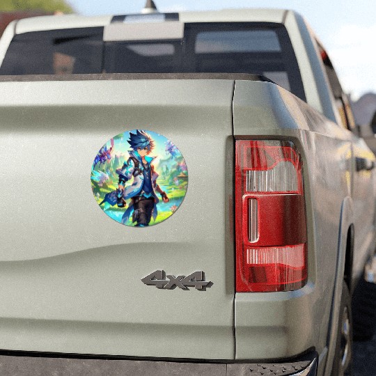 Fantasy Adventure World Car Magnets