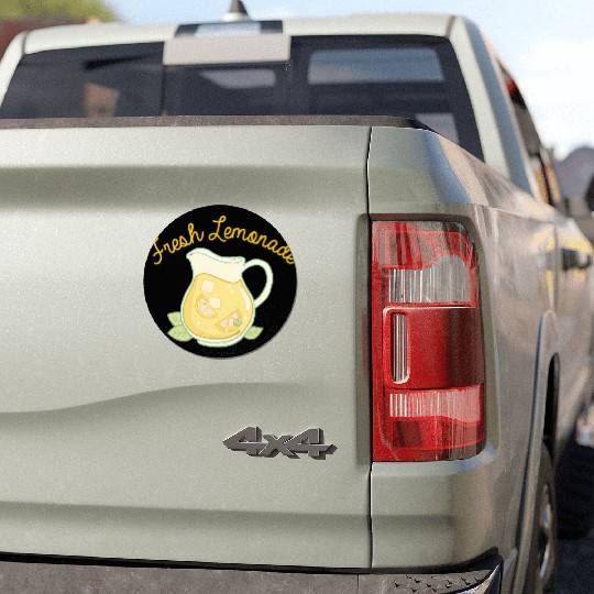 Fresh Lemonade Car Magnets