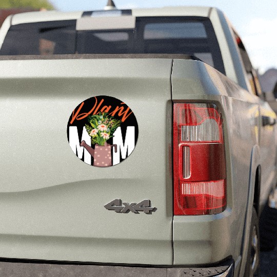 Plant Lover Gardening Plant Mom Car Magnets