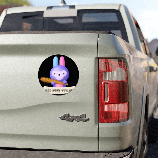 Egg Hunt Outlaw Easter Car Magnets