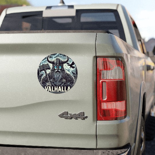 Valhalla Warrior Car Magnets