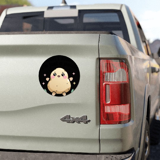 I don't know, I'm just a potato Car Magnets
