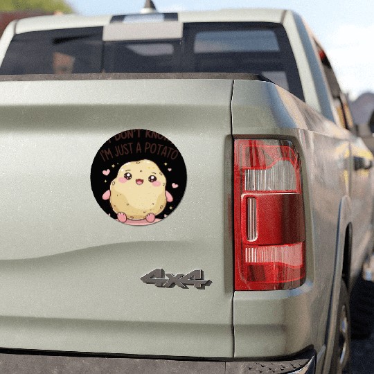 I don't know, I'm just a potato Car Magnets