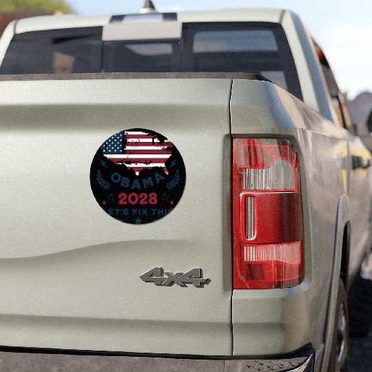 Obama 2028 Lets Fix This Presidential Election Car Magnets