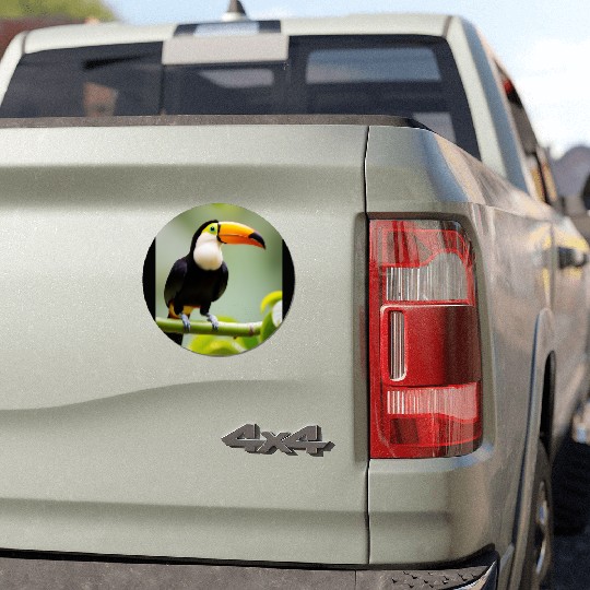 Tropical Toucan Car Magnets