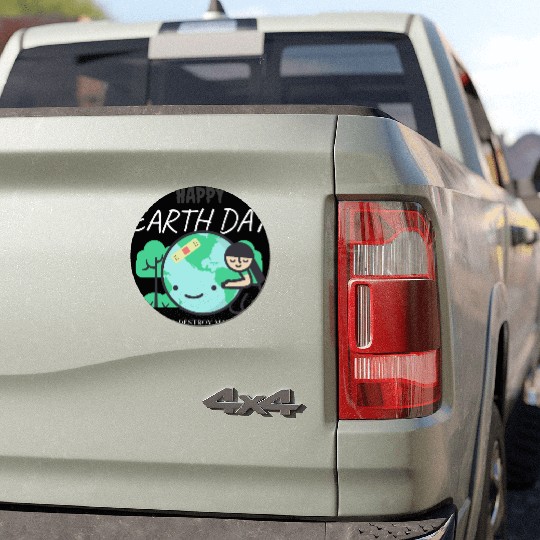 Funny Earth Day Car Magnets – Go Destroy Mars Quote
