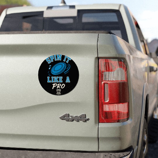 Disc Golf Coach Car Magnets Disc Golf Instructor Frisbee