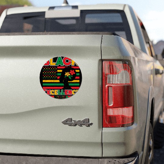 Black Pride Black Excellence Juneteenth Car Magnets