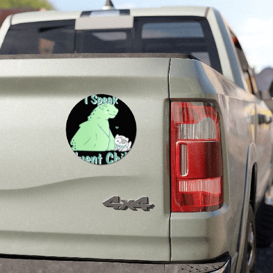 I Speak Fluent Chibi Chibi Drawing Car Magnets