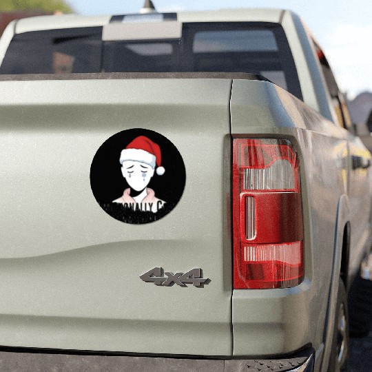 Joyless Cheer – A July Christmas Mood Design Car Magnets