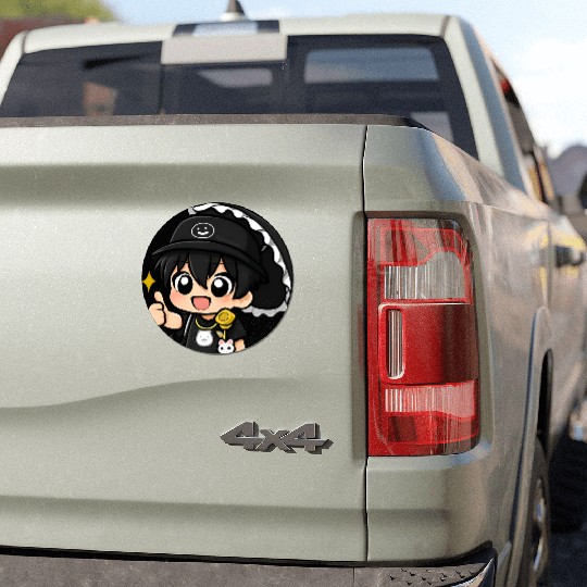 Chibi Joneda Great Car Magnets
