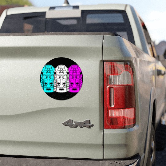 Mayan And Aztec Symbol Aztec Inca Car Magnets
