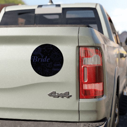 Bride Future Mrs Bow Bridal Wedding Bachelorette Car Magnets