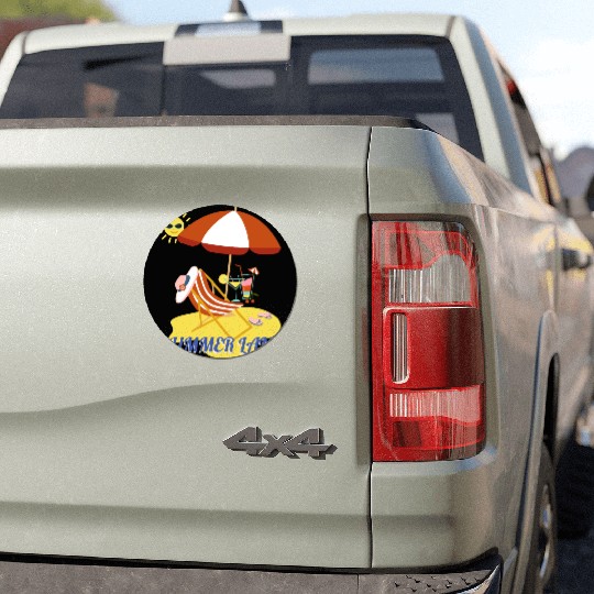 Summer Land – Relaxing Beach Vibes & Car Magnets