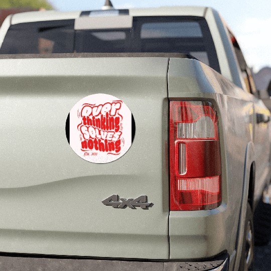 Positive Affirmation Illustration Car Magnets