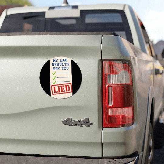 Forensic Chemist Crime Lab Toxicology Science Car Magnets