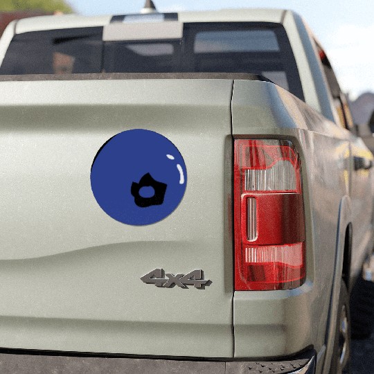blueberry fruit Car Magnets