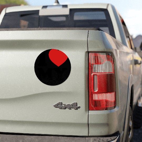 I love my husband Car Magnets