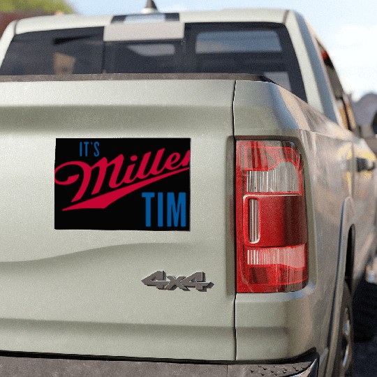 It's Miller Time Car Magnets