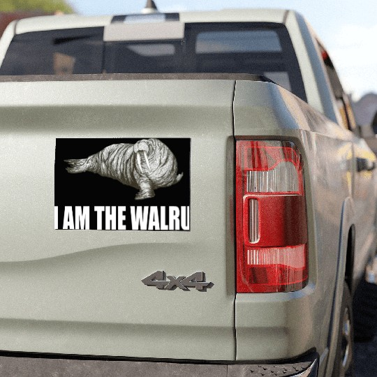 I Am The Walrus Car Magnets
