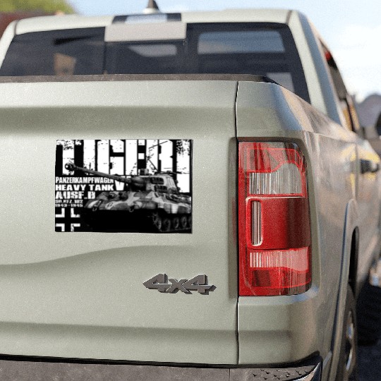 Tiger II Car Magnets