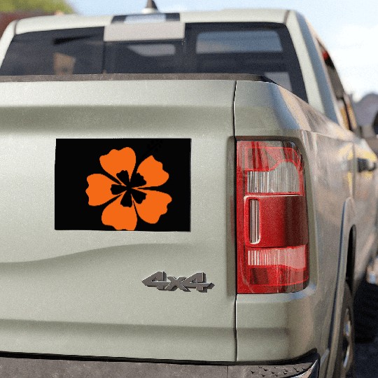 hibiscus Car Magnets