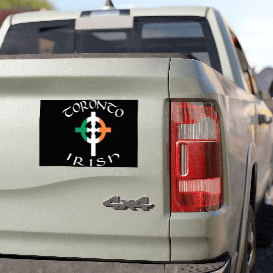 Ireland Canada Pride Celtic Cross Toronto Irish Car Magnets