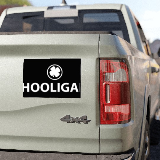 Hooligan Irish Car Magnets