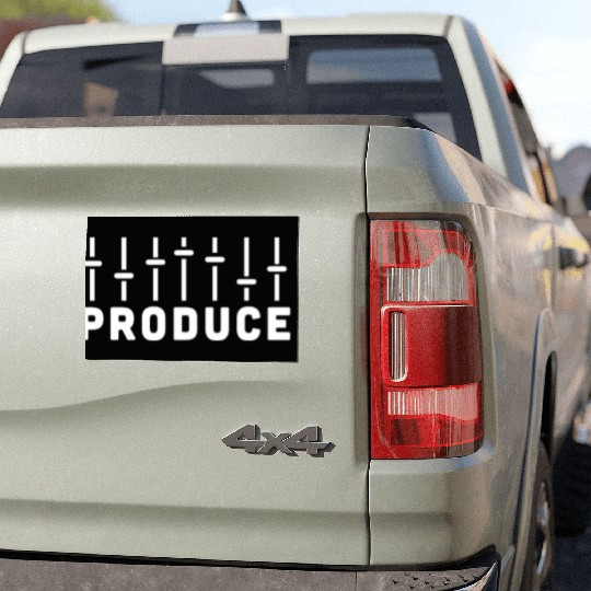 Gift For Music Producer / Mastering Engineer Car Magnets