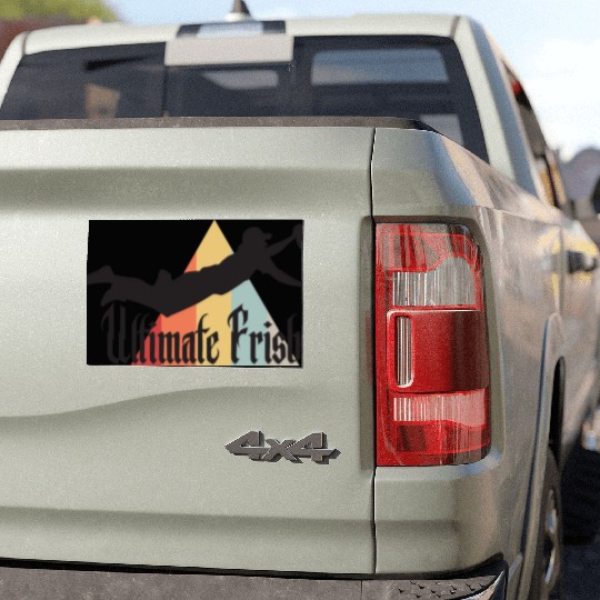 Ultimate Frisbee Layout Car Magnets