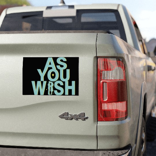 Princess Bride As you Wish Car Magnets