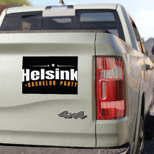 Bachelor Party Car Magnets Helsinki Pre Wedding