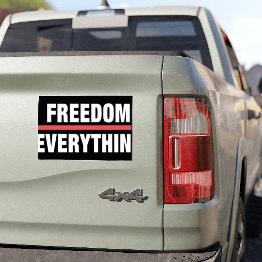 Freedom over Everything Car Magnets