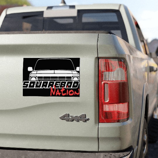 Square Body Nation 70s Squarebody Car Magnets
