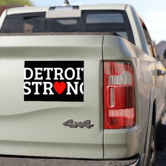 Detroit Strong Car Magnets