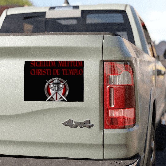 Crusader Knights Templar Car Magnets