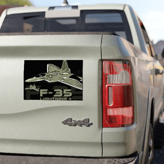 F-35 Lightning fighter jet Car Magnets