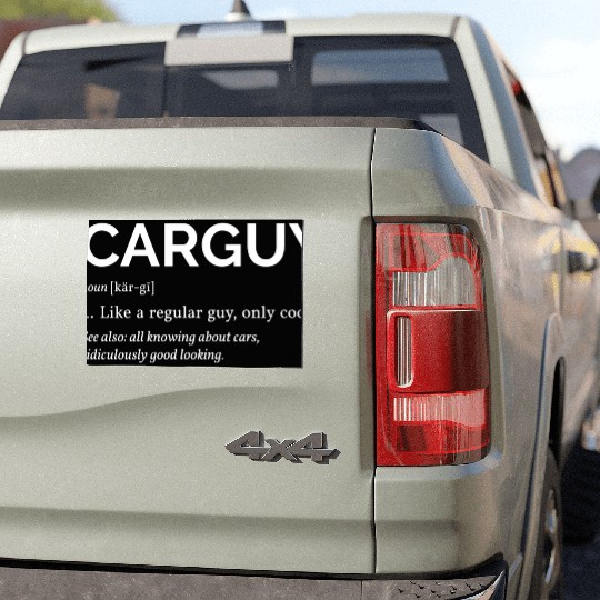 Car Guy Definition I Car Magnets