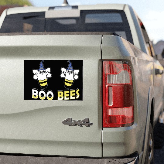 Boo Bee Funny Halloween Car Magnets