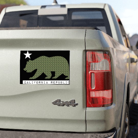 California Bear Car Magnets