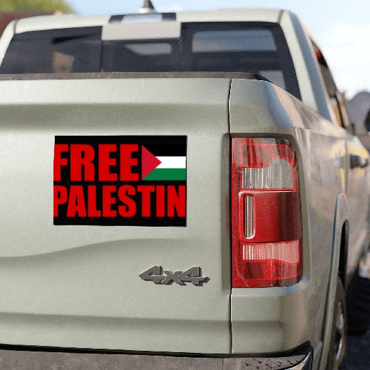 Free palestine Car Magnets