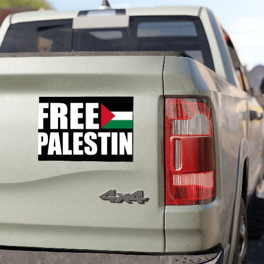 Free palestine Car Magnets