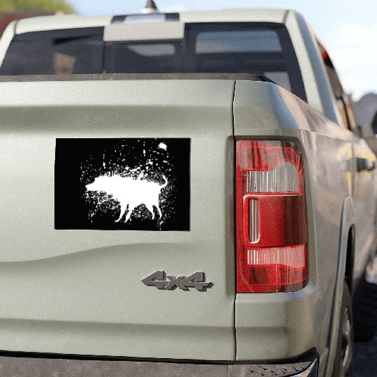 Banksy Splash Dog Car Magnets