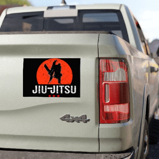 Jiu-jitsu-Jiu Jitsu Car Magnets