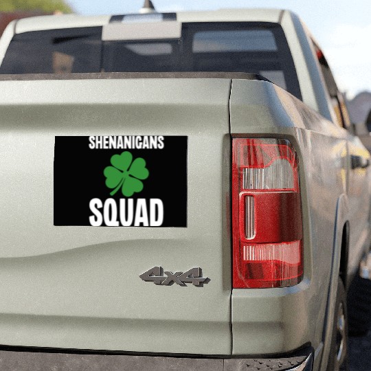Shenanigans Squad Car Magnets